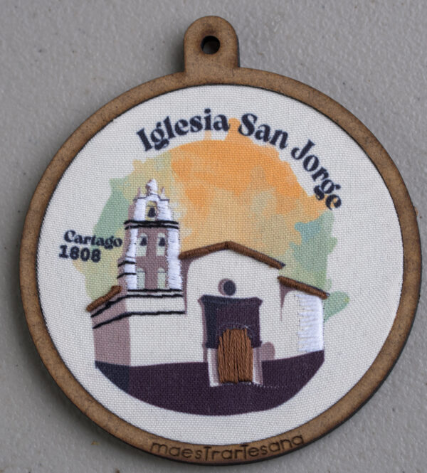 Tamboras bordadas - Iglesia San Jorge